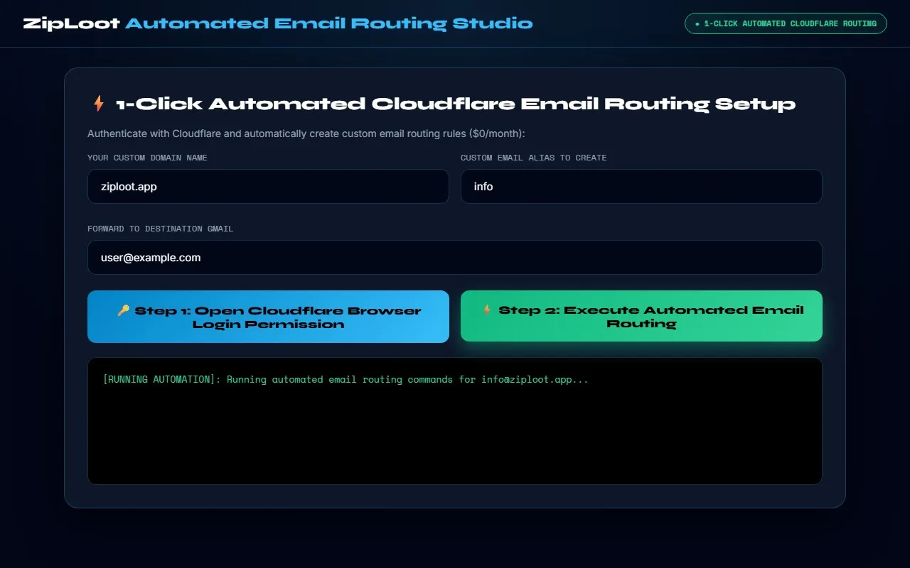 Playwright Real Development Screenshot - Studio Dashboard