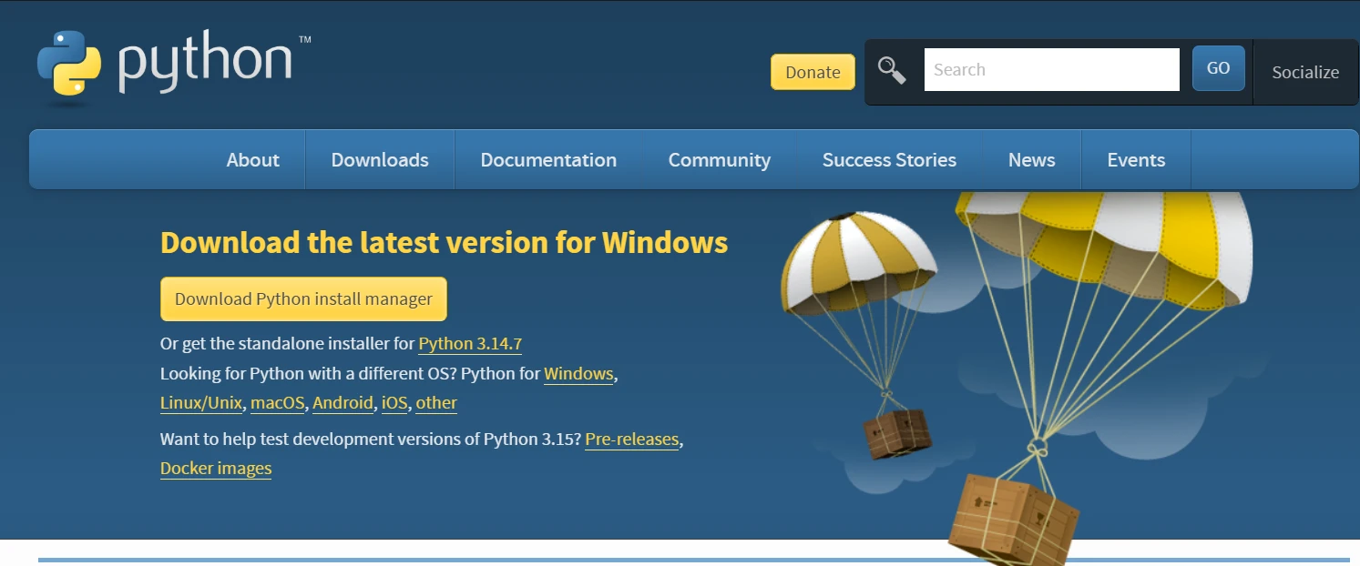 Step 1: Download Python and Check Add to PATH