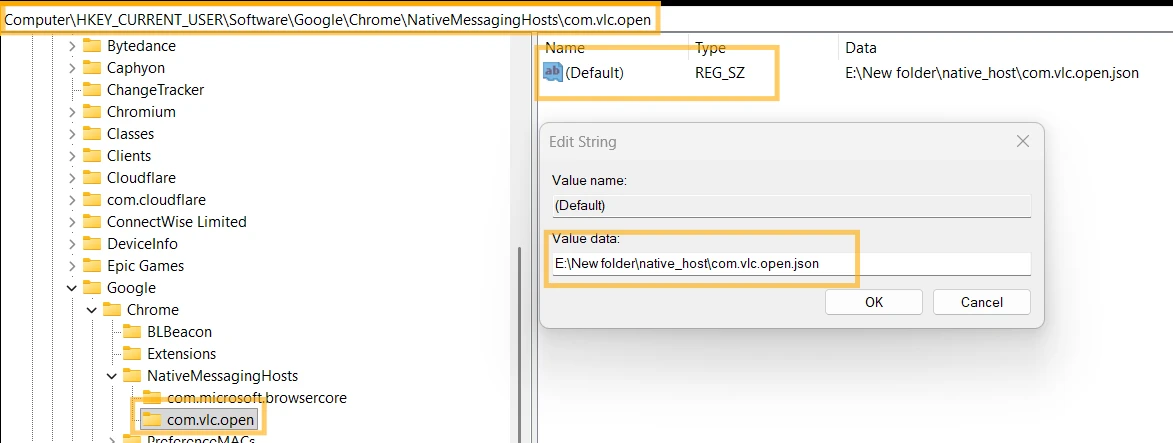 Step 4: Registry Edit Value Data
