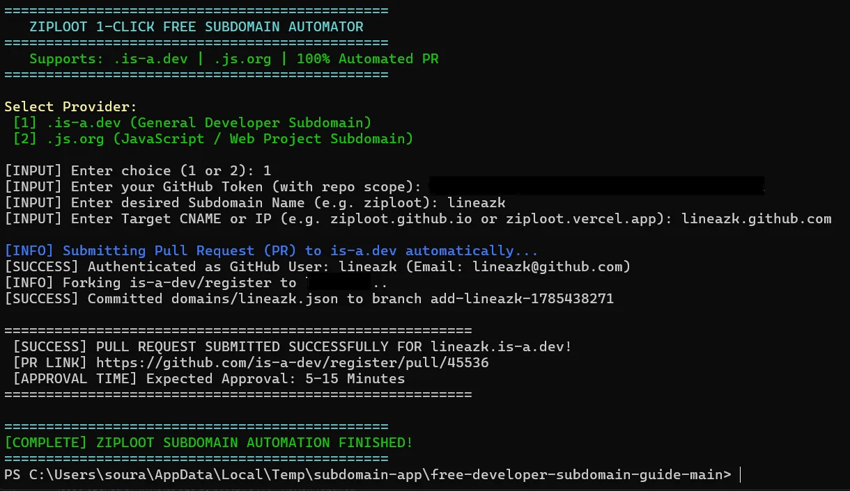 PowerShell 1-Click Execution Prompt